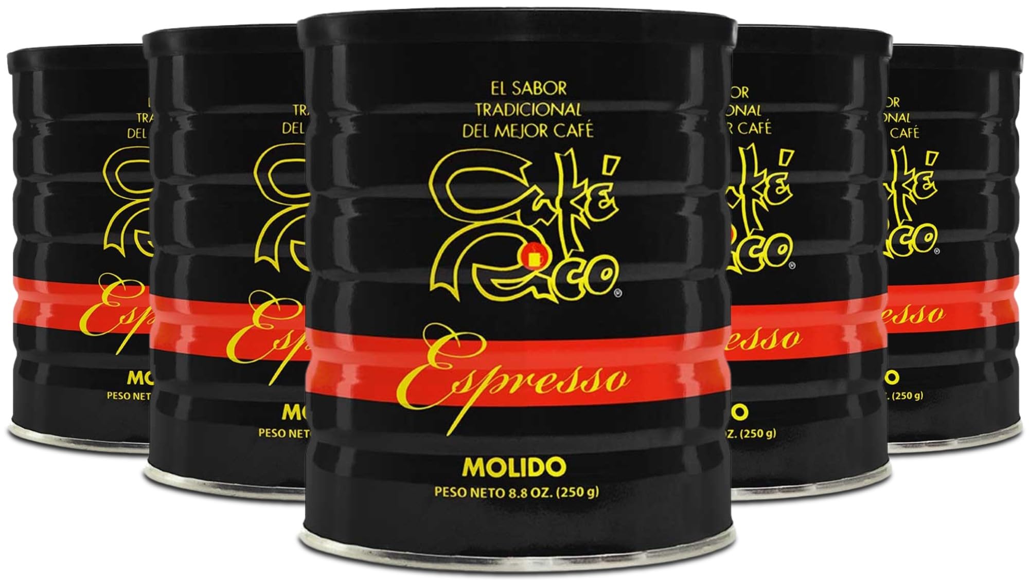 Amazon.com : Cafe Rico Ground Coffee Espresso Dark Roast in Can